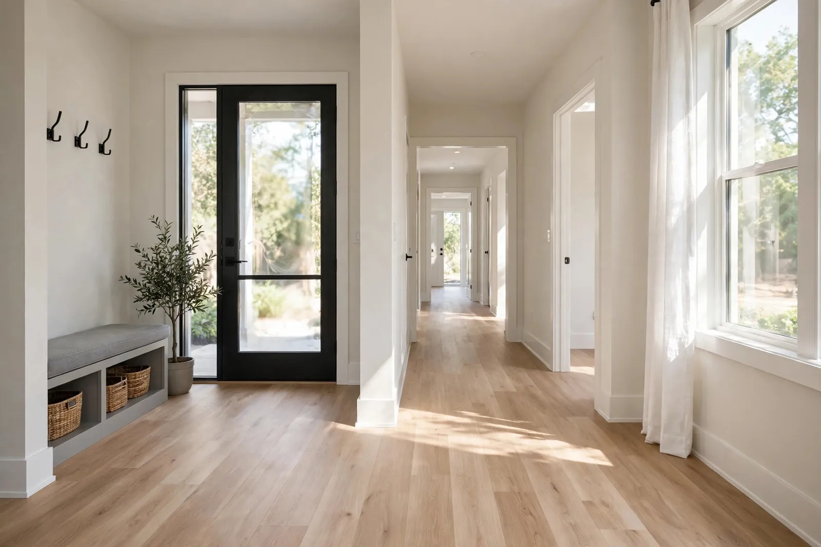 Entryway and Hallway Vinyl Flooring —  Entry and Hall Run in Wakefield by Waldorf Luxury Vinyl Plank Company